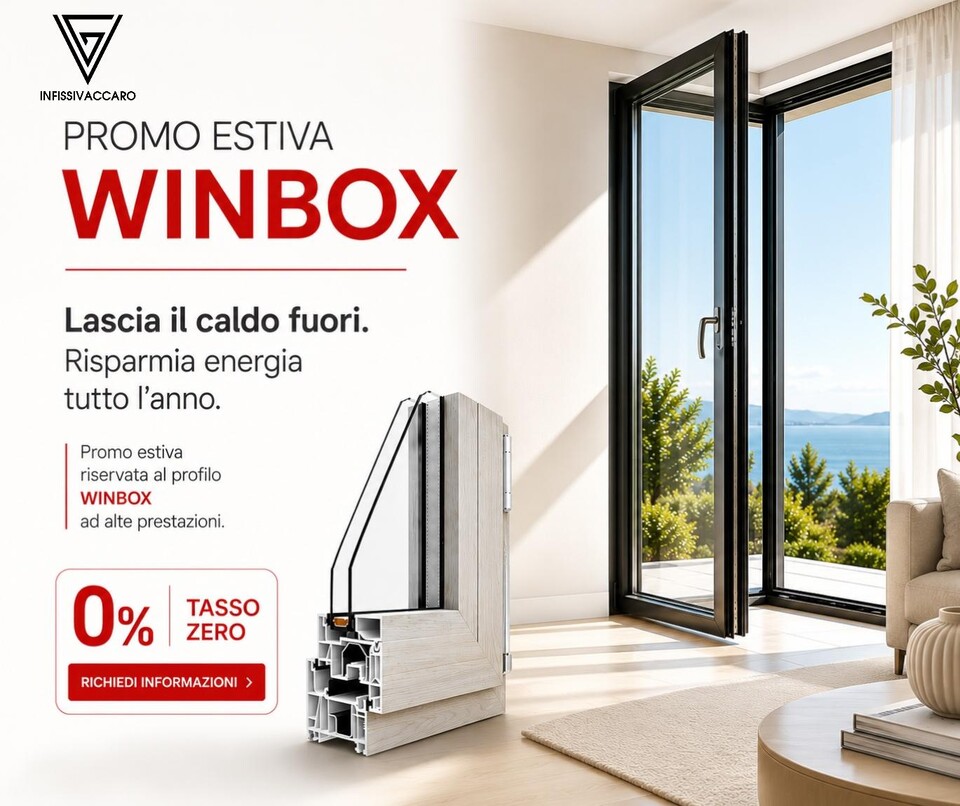 i tuoi infissi a tasso zero