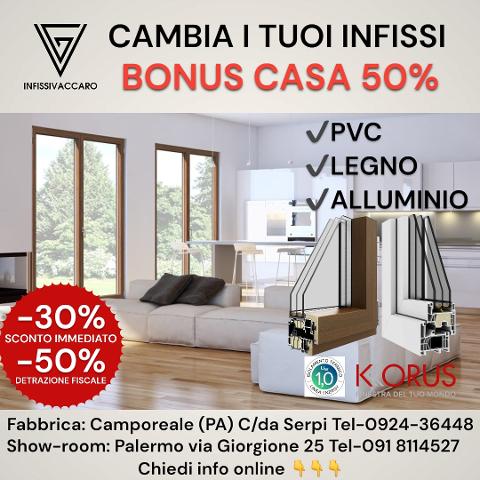 CAMBIA LE TUE FINESTRE CON ILA DETRAZIONE DEL 50%