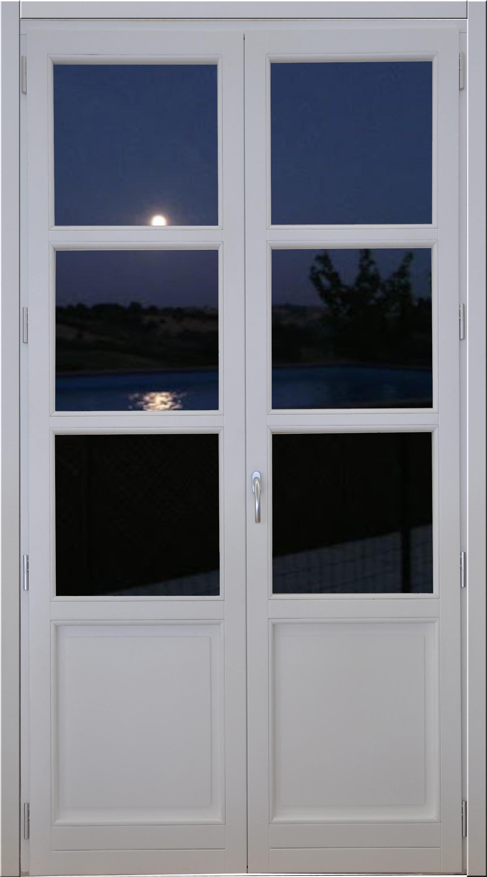 Infissi in legno laccato Art. B2 V/L