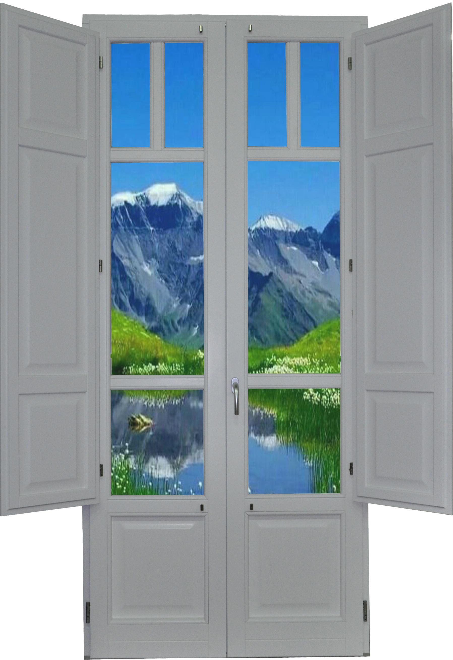 Infissi in legno laccato Art. B2 V/O