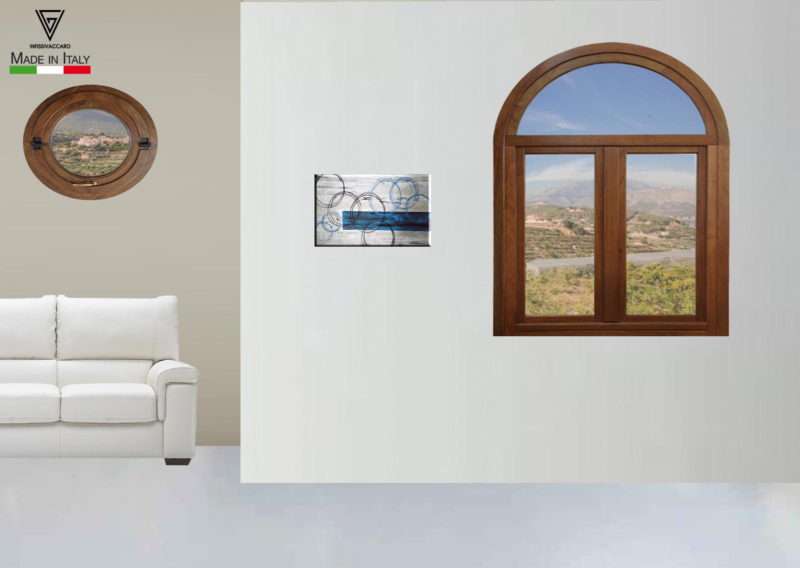 Infissi in Legno Art. Modello F2 V LR