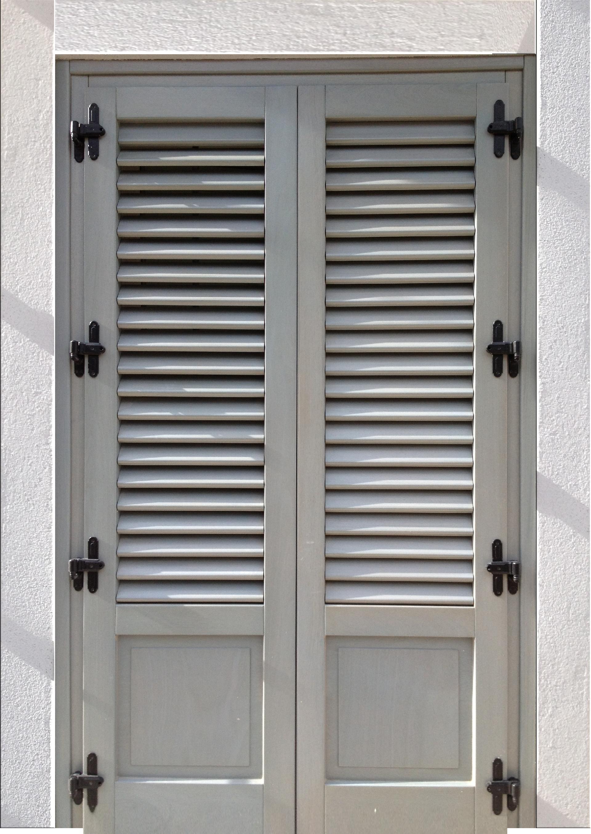 Infissi in legno laccato Art. B2 P/T