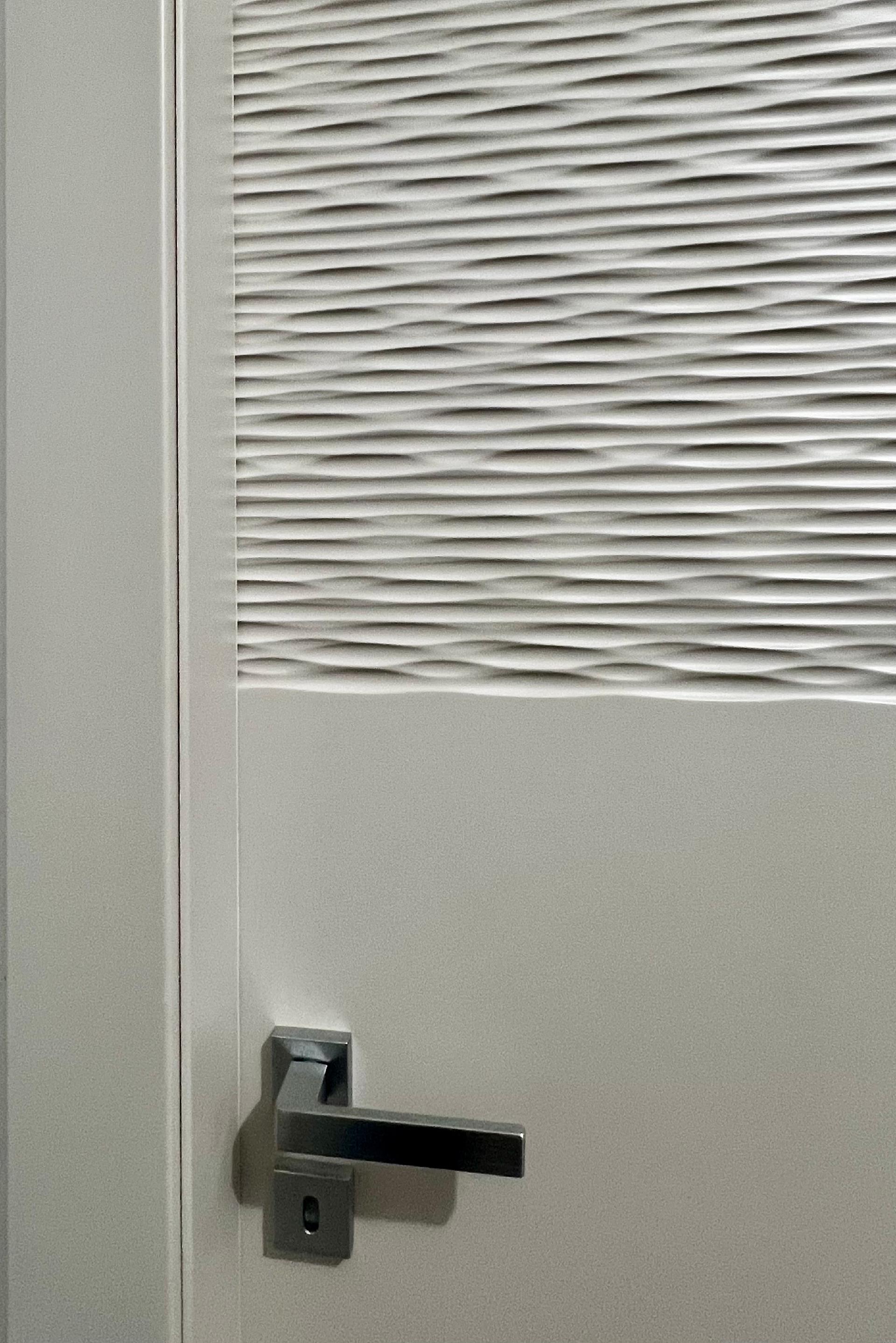 Porta pantografata Infissi Vaccaro art. 4 Fasce 3D