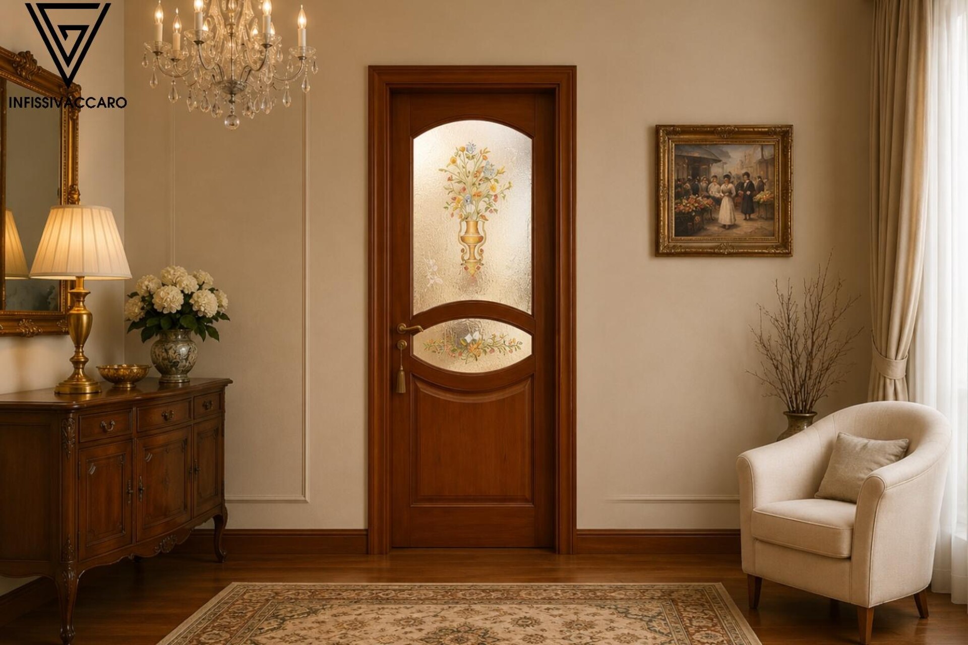 Porta in massello Art. 130 V/C