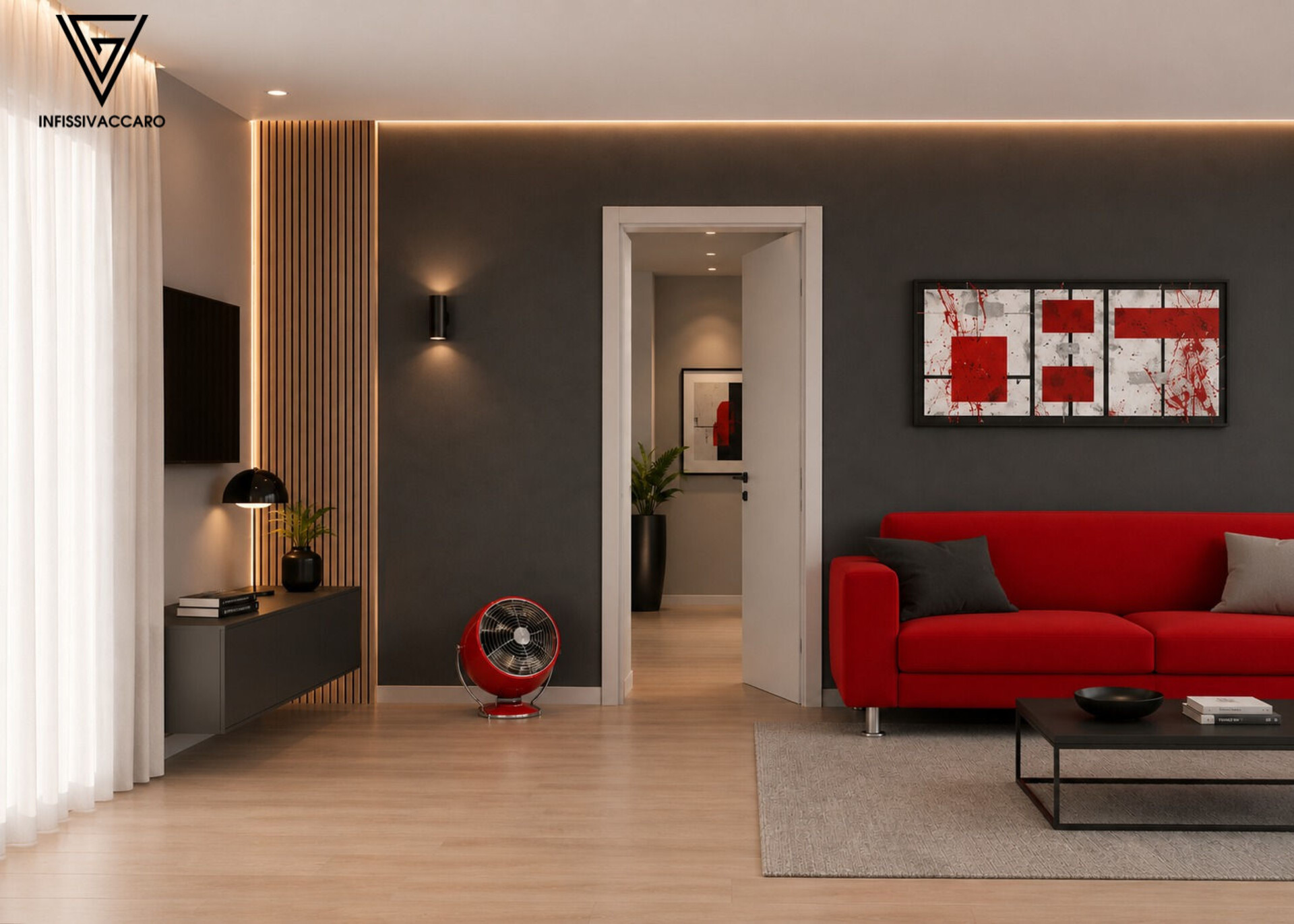 Porta Rototraslante Art. Ergon Living