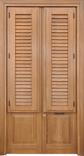 Infissi in legno Modello  PARMICIANA 2A