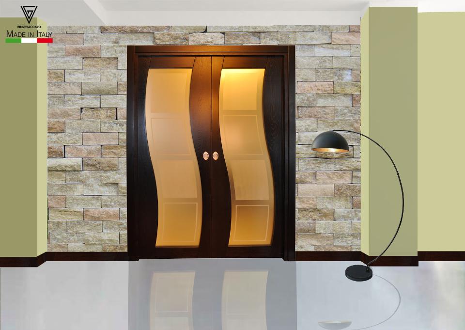 Porta in massello Art. Onda V
