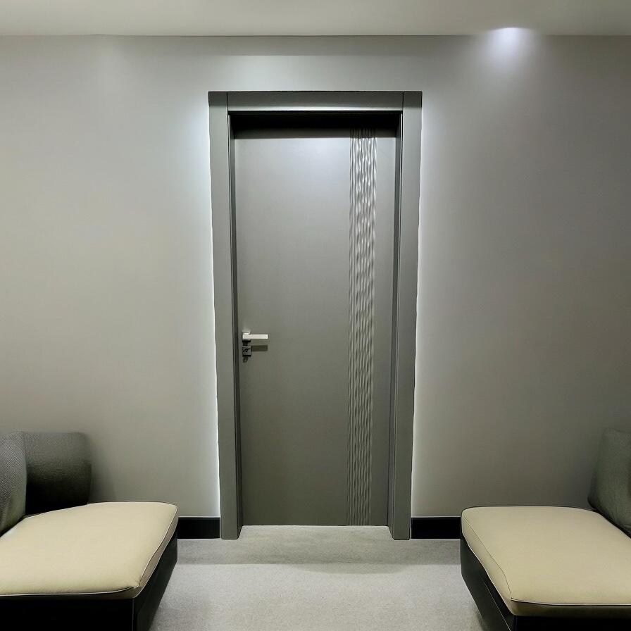 Copia di Copia di Porta pantografata Infissi Vaccaro art. 1 Fascia verticale 3D