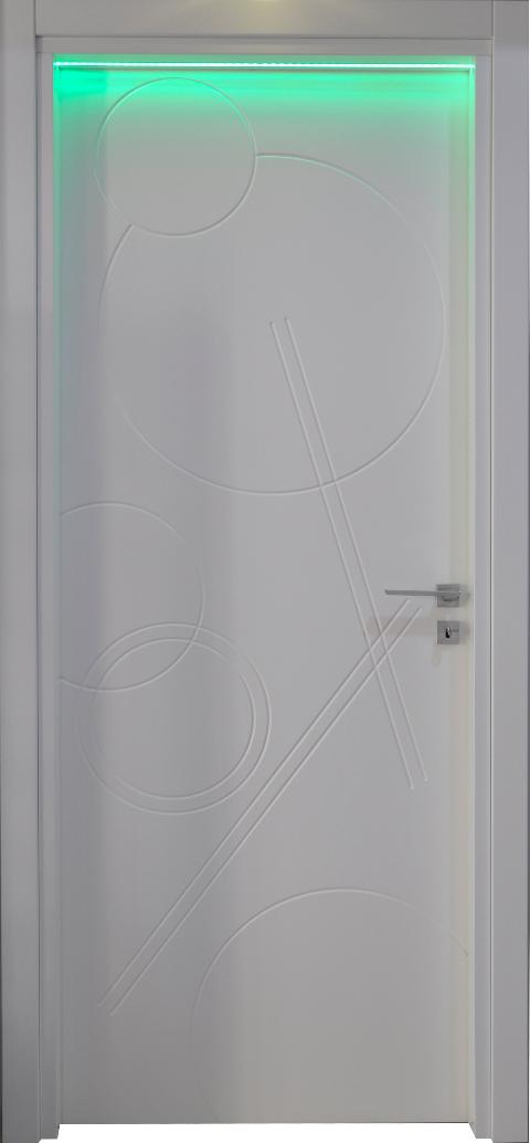 Porta incisa Art. Iseo con led