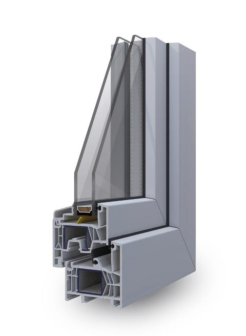 Finestra 3 ante Simmetrica/ Win Up/ Pvc