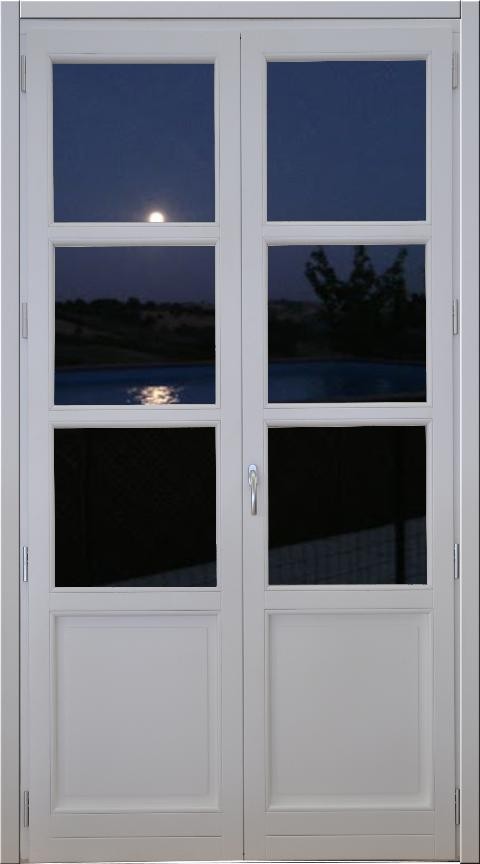 Infissi in legno laccato Art. B2 V/L
