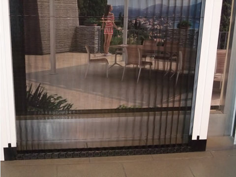 Zanzariera Per Gazebo Siena Garden Florenz: 4 Pannelli Laterali In Poliestere Grigio