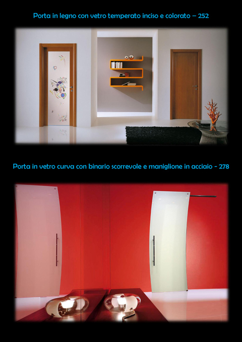 Porte a Vetro scorrevoli Battenti