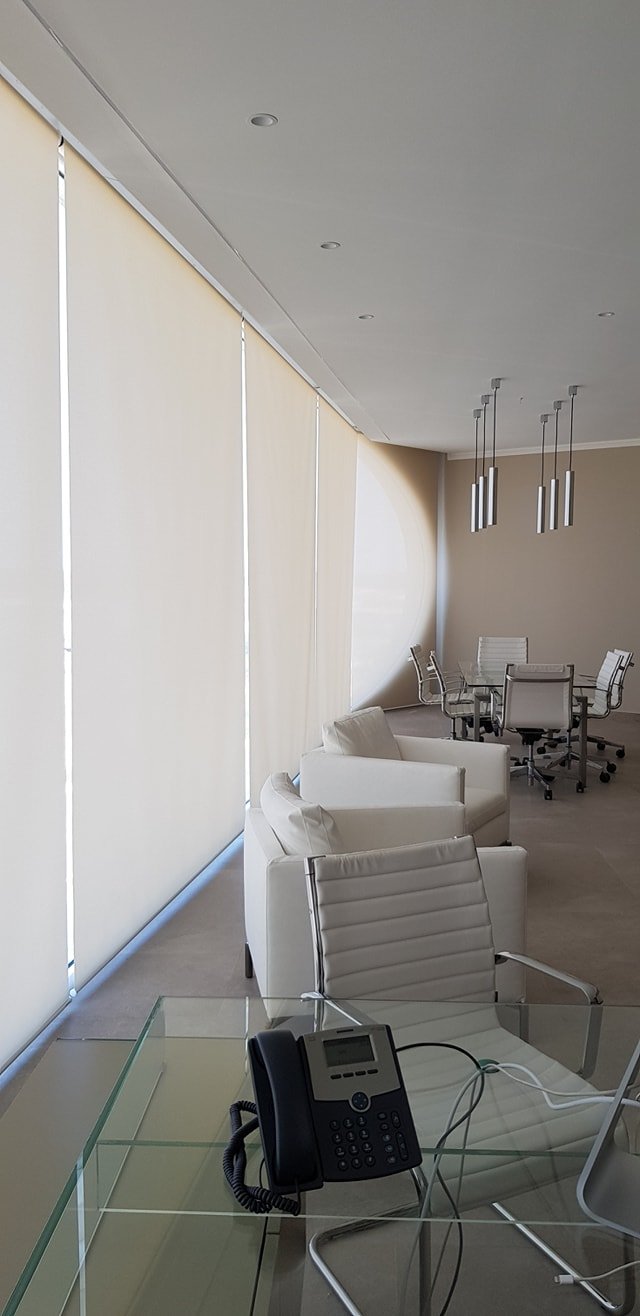 Tende a rullo per interno realizzate