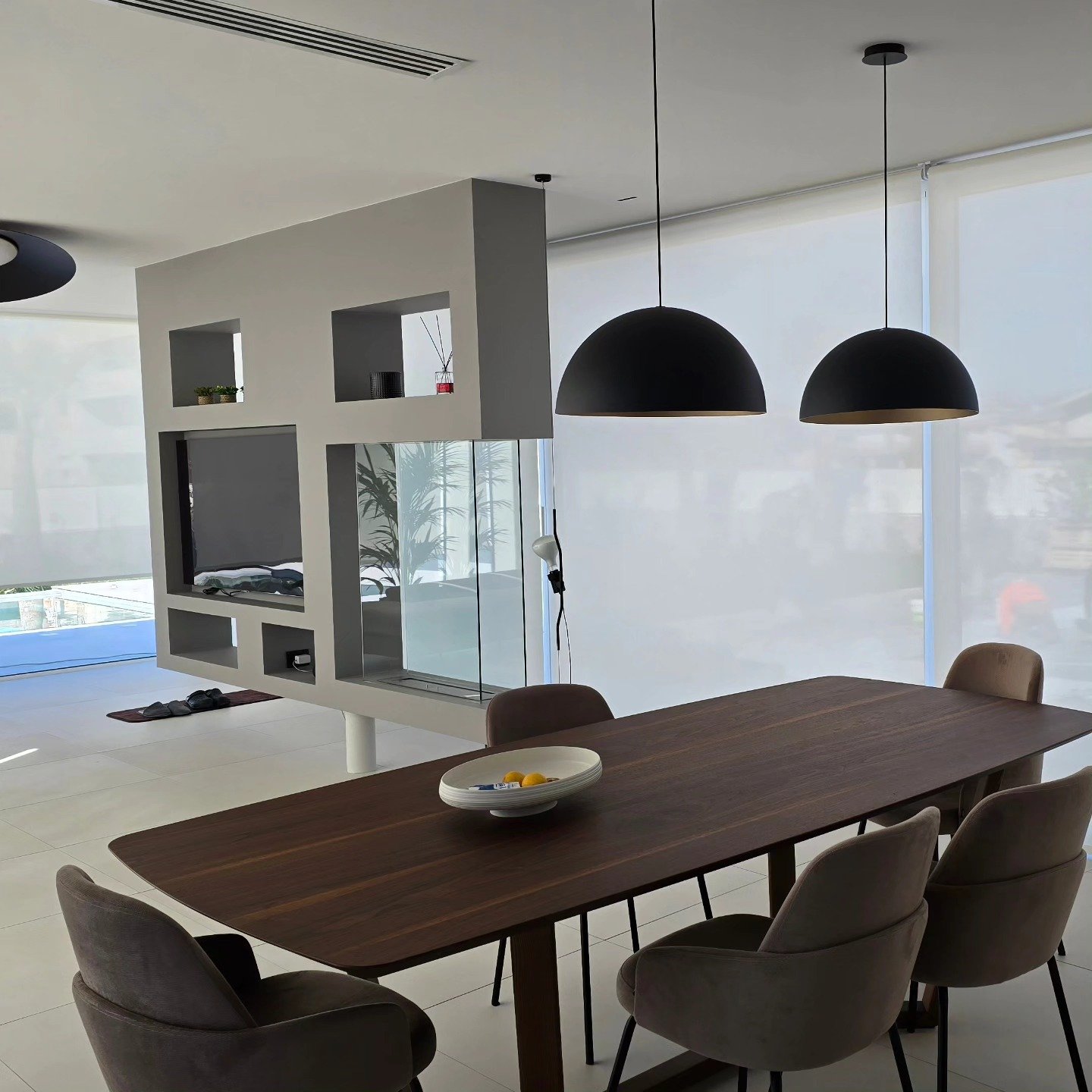Tende a rullo per interno realizzate