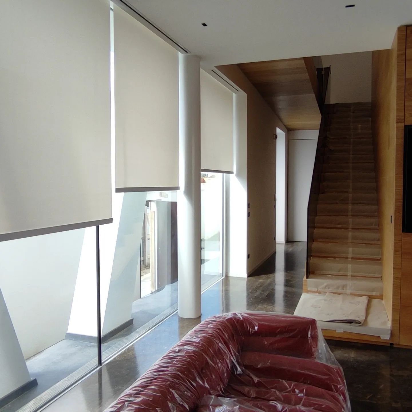 Tende a rullo per interno realizzate