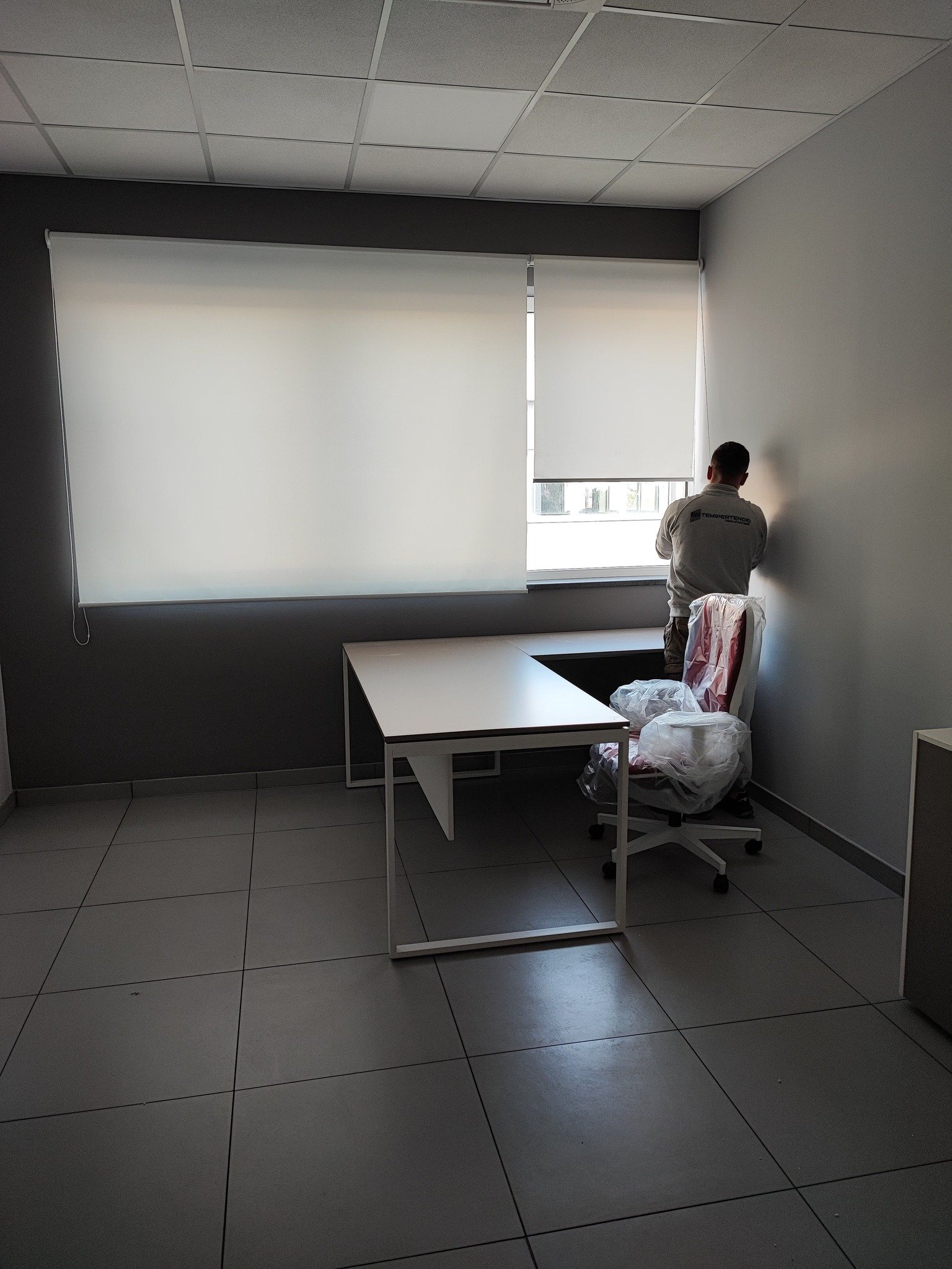 Tende a rullo per interno realizzate