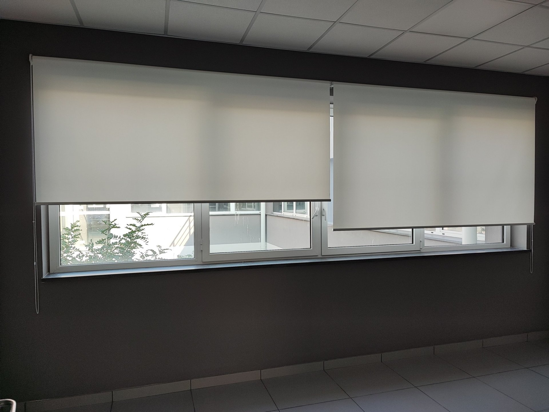 Tende a rullo per interno realizzate