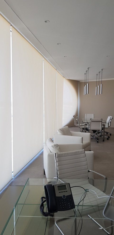 Tende a rullo per interno realizzate