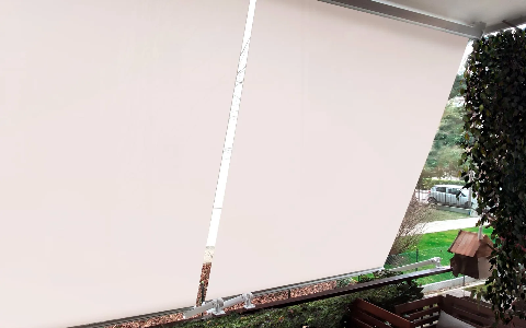 Tende da sole realizzate