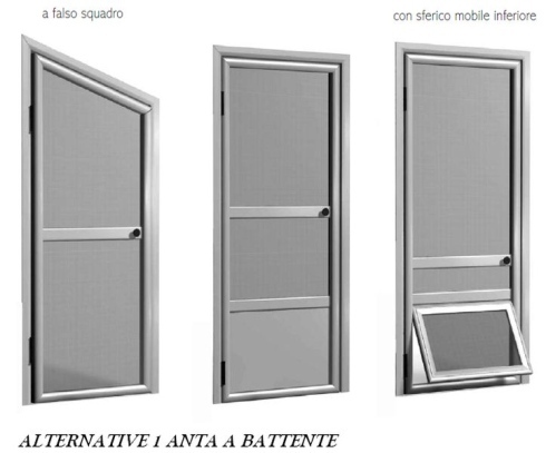 Zanzariera a battente
