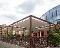 pergola patio a tetto piano