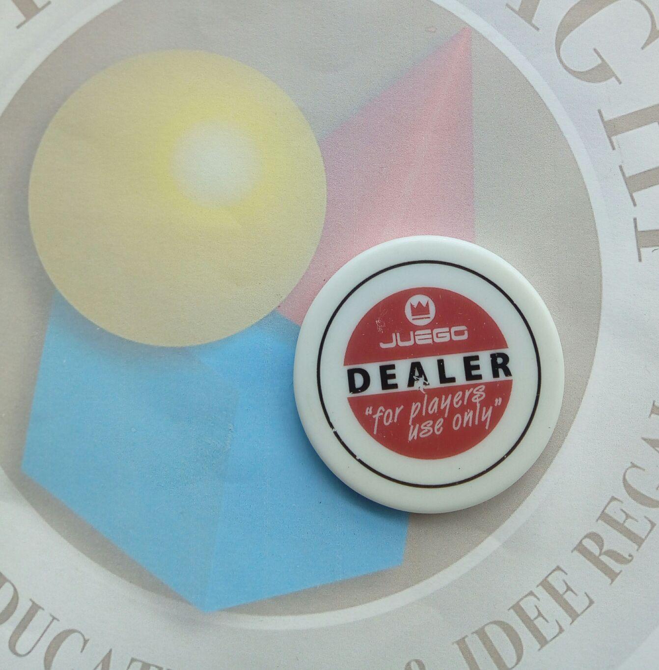 DEALER JUEGO CON SERIGRAFIA