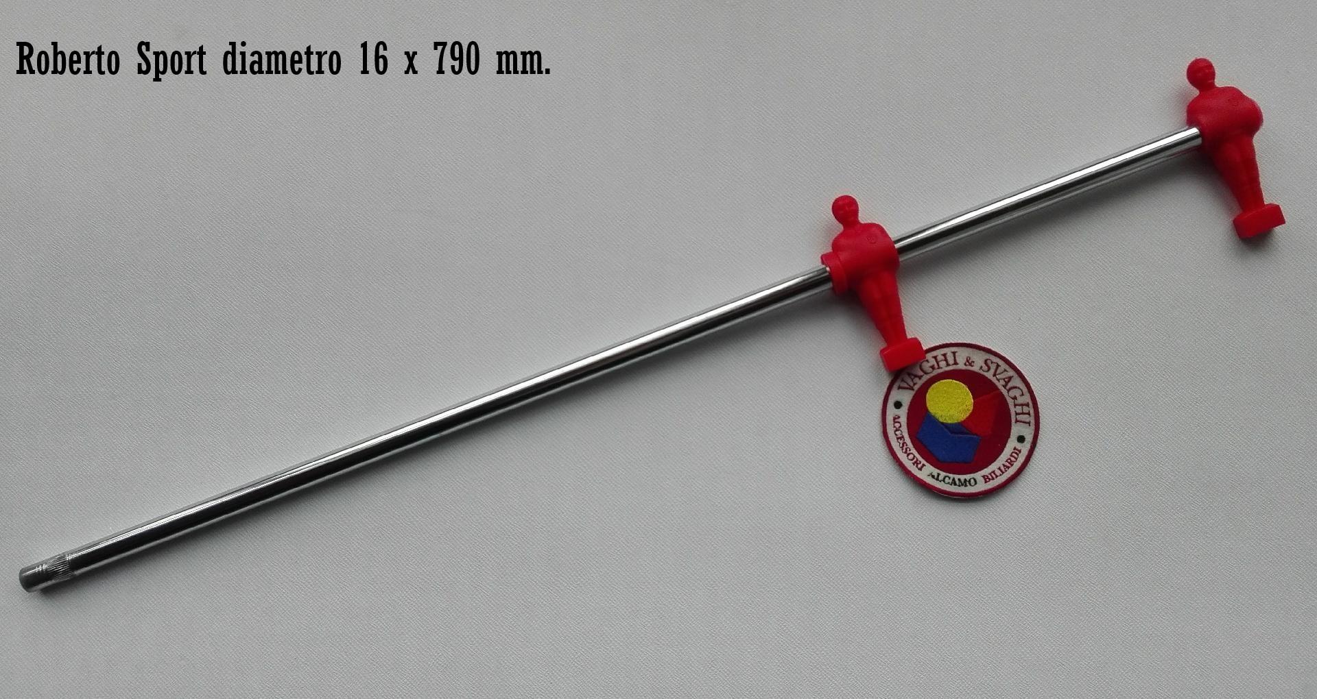 SERIE ASTE ESTERNE RIENTRANTI ROBERTO SPORT DIAM. 16 X 790 MM