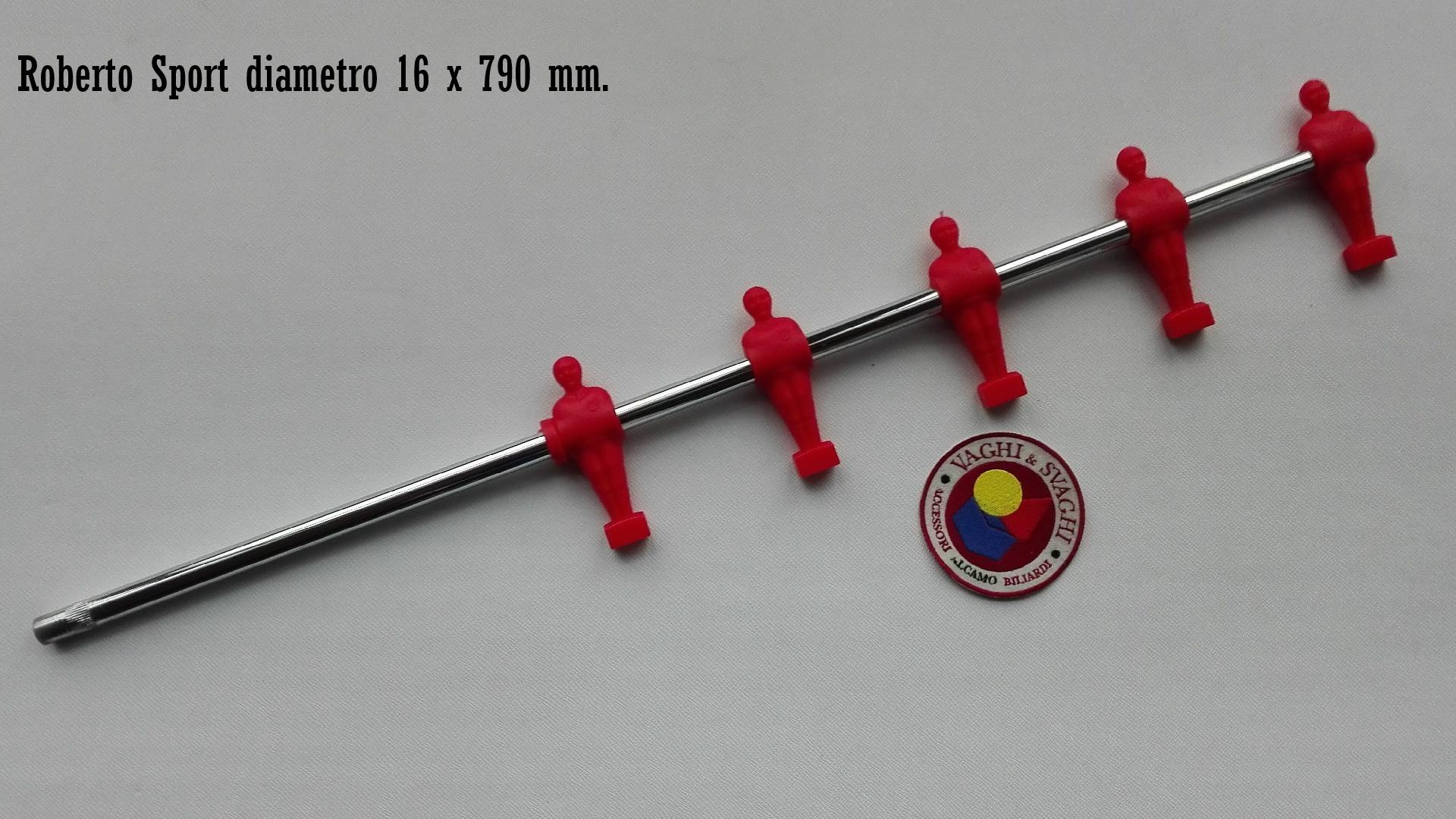 SERIE ASTE ESTERNE RIENTRANTI ROBERTO SPORT DIAM. 16 X 790 MM