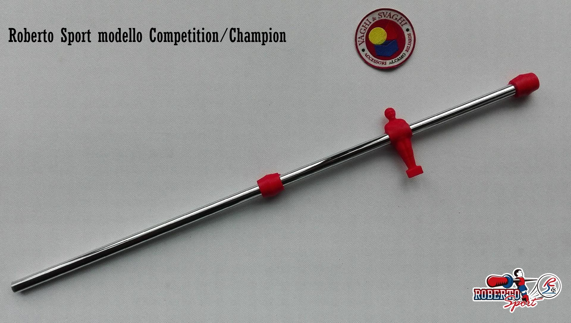 SERIE ASTE ESTERNE ROBERTO SPORT DIAM 18X840 MM  PER CHAMPION/COMPETITION