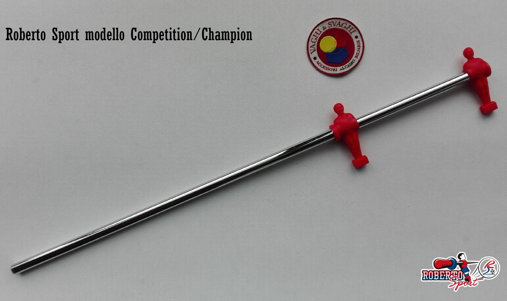SERIE ASTE ESTERNE ROBERTO SPORT DIAM 18X840 MM  PER CHAMPION/COMPETITION