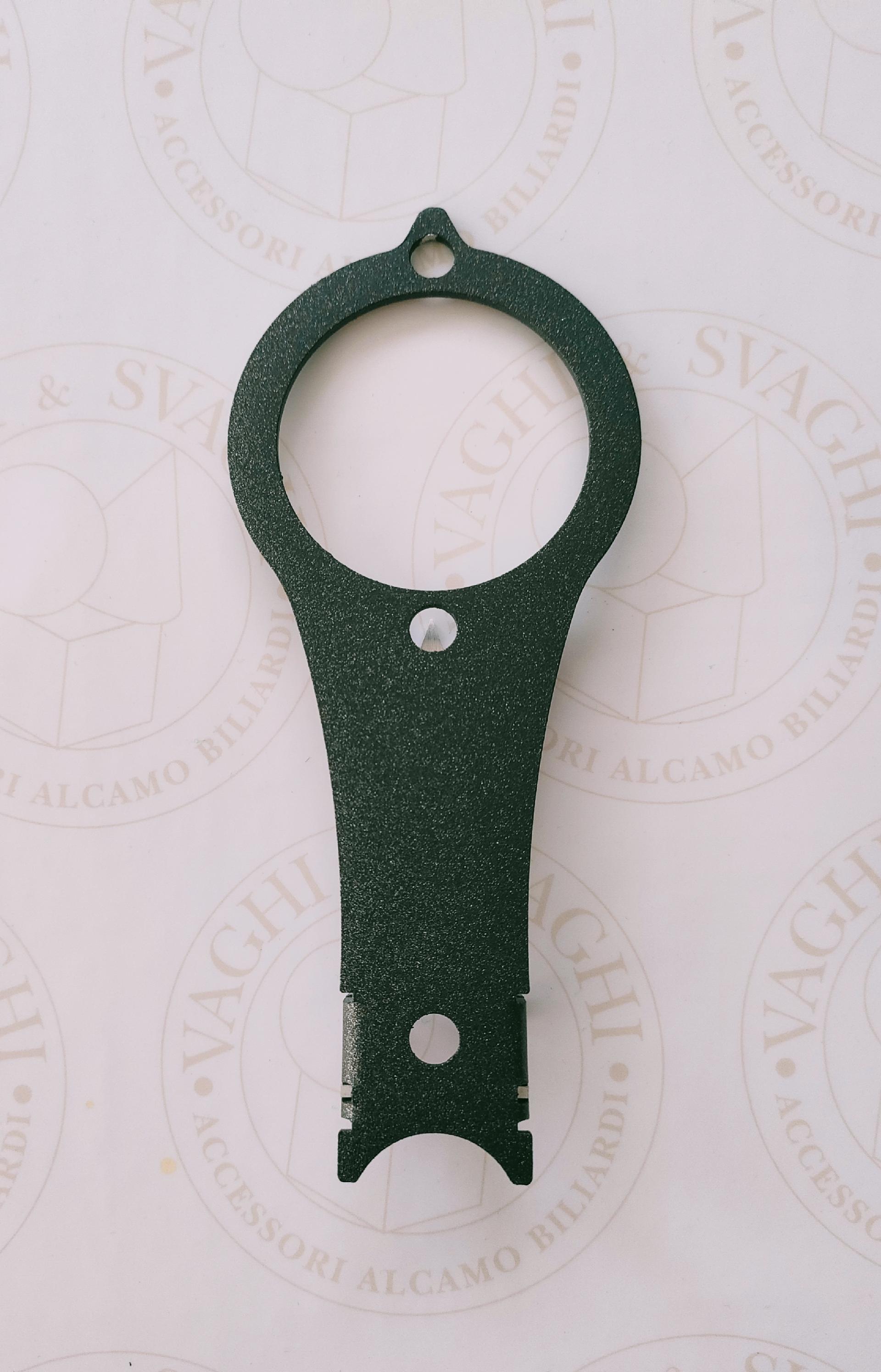 POSIZIONATORE X ARBITRI IN ALLUMINIO ROSSO PER BILIE DIAM 61,5 MM