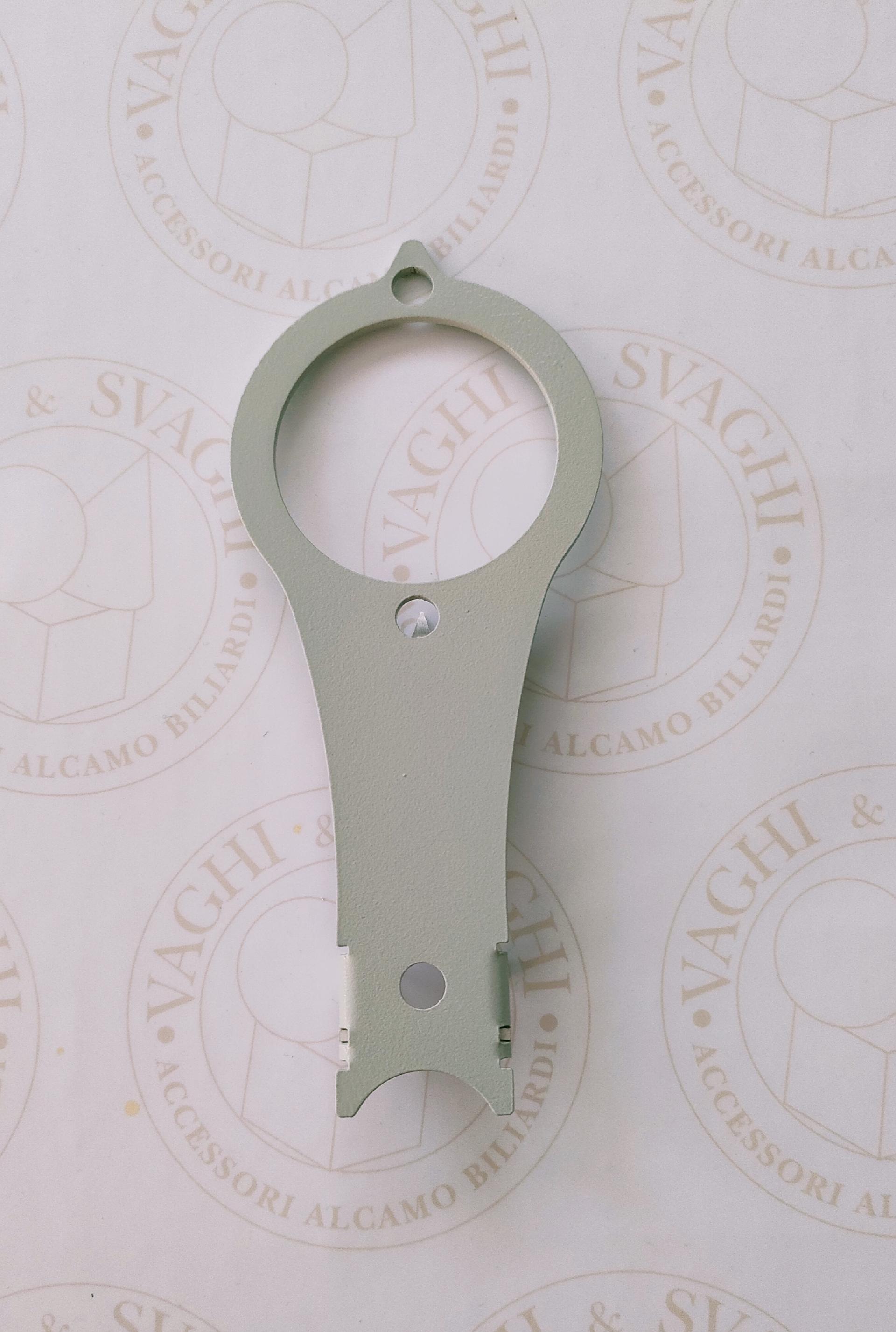 POSIZIONATORE X ARBITRI IN ALLUMINIO ROSSO PER BILIE DIAM 61,5 MM