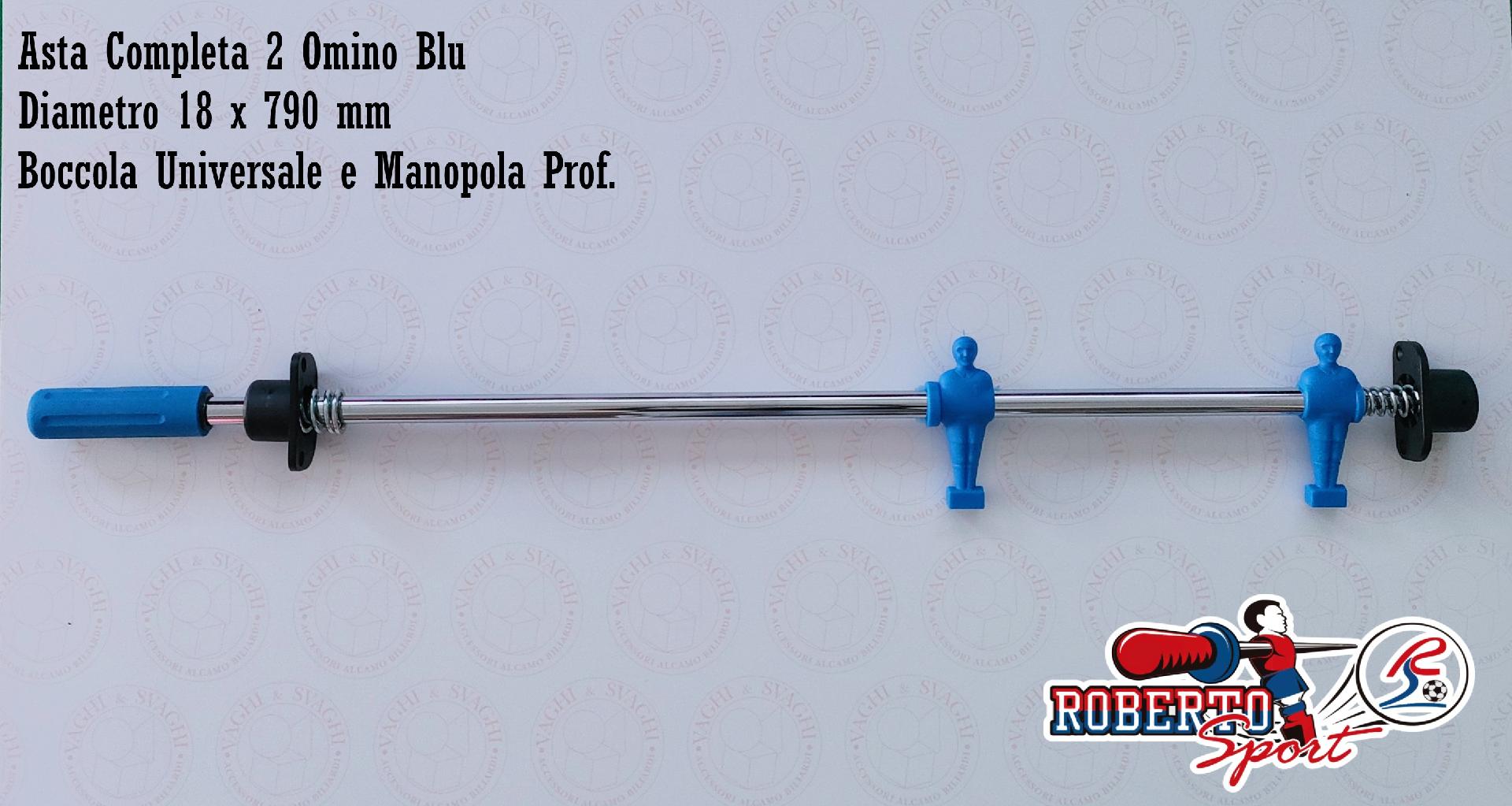 SERIE ASTE COMPLETE 18 X 790 MM. ROBERTO SPORT BOCCOLA UNIV/PROF
