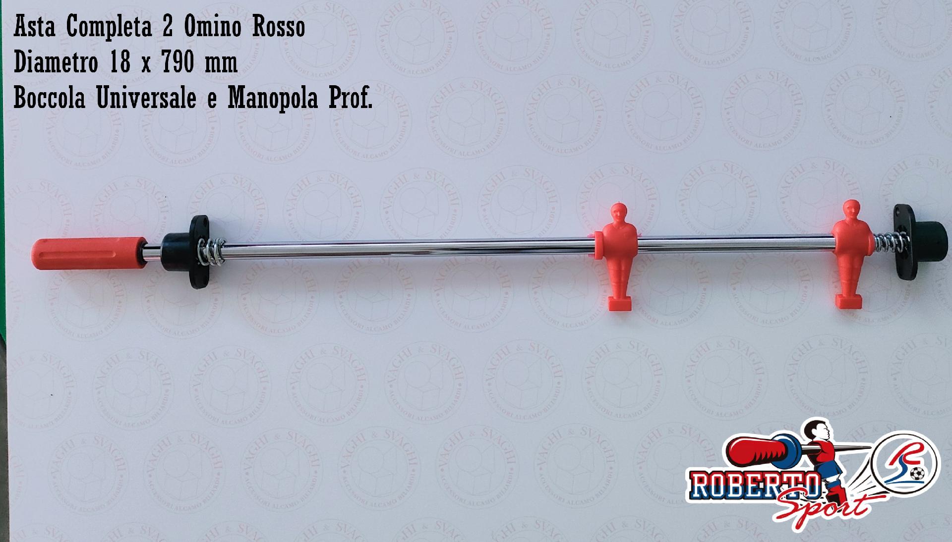 SERIE ASTE COMPLETE 18 X 790 MM. ROBERTO SPORT BOCCOLA UNIV/PROF