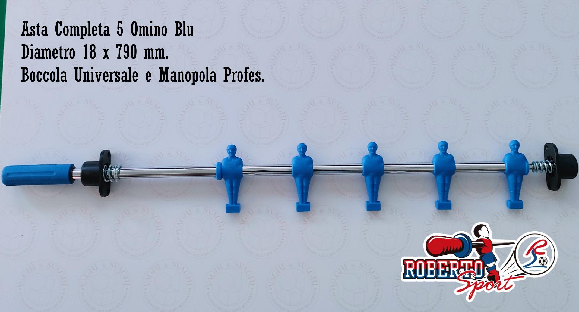 SERIE ASTE COMPLETE 18 X 790 MM. ROBERTO SPORT BOCCOLA UNIV/PROF