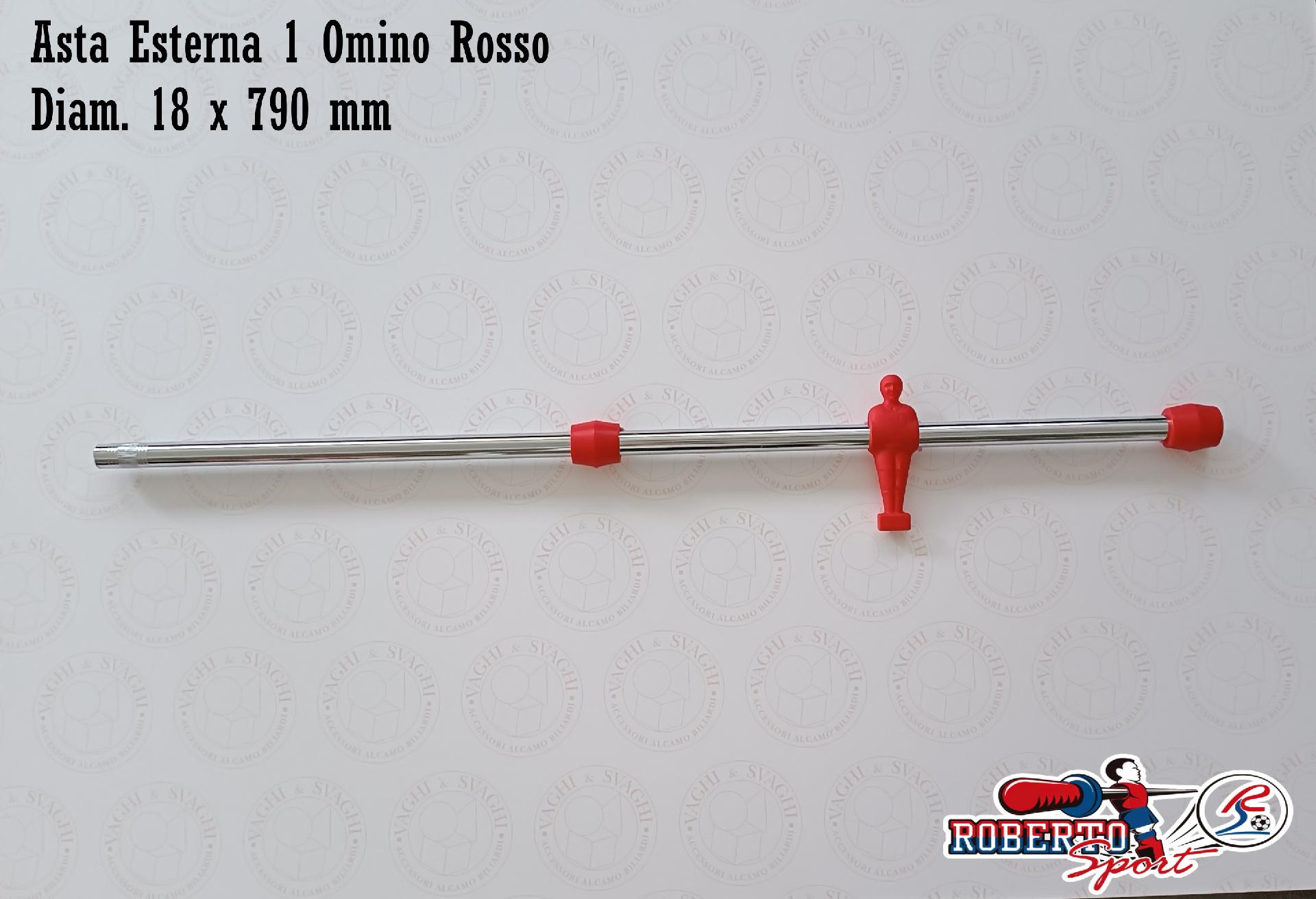 SERIE ASTE ESTERNE ROBERTO SPORT DIAMETRO 18 X 790 MM