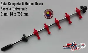 SERIE ASTE COMPLETE R/B 18 X 790  MM. ROBERTO SPORT BOCCOLA UNIVERSALE