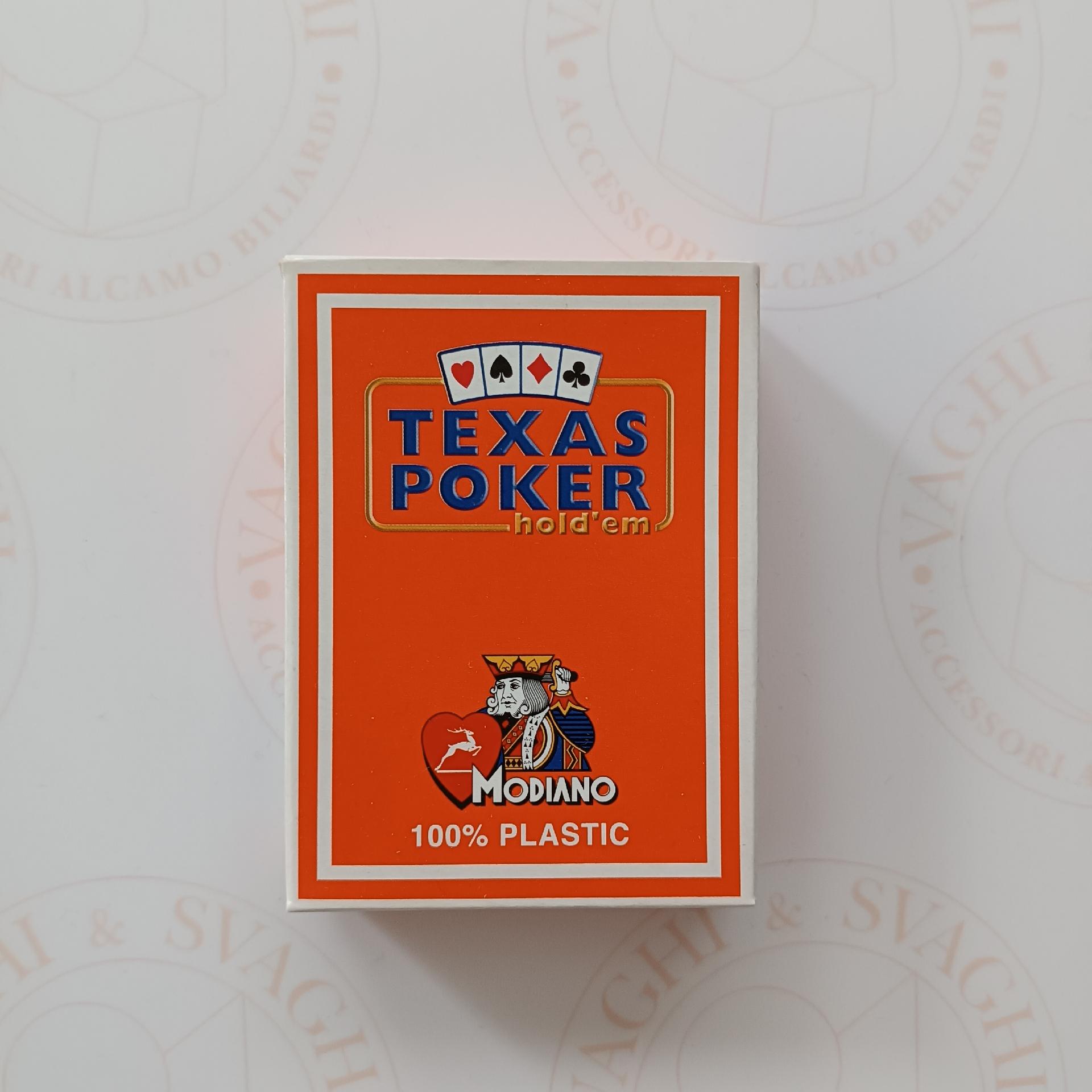 CARTE TEXAS POKER MODIANO JUMBO INDEX