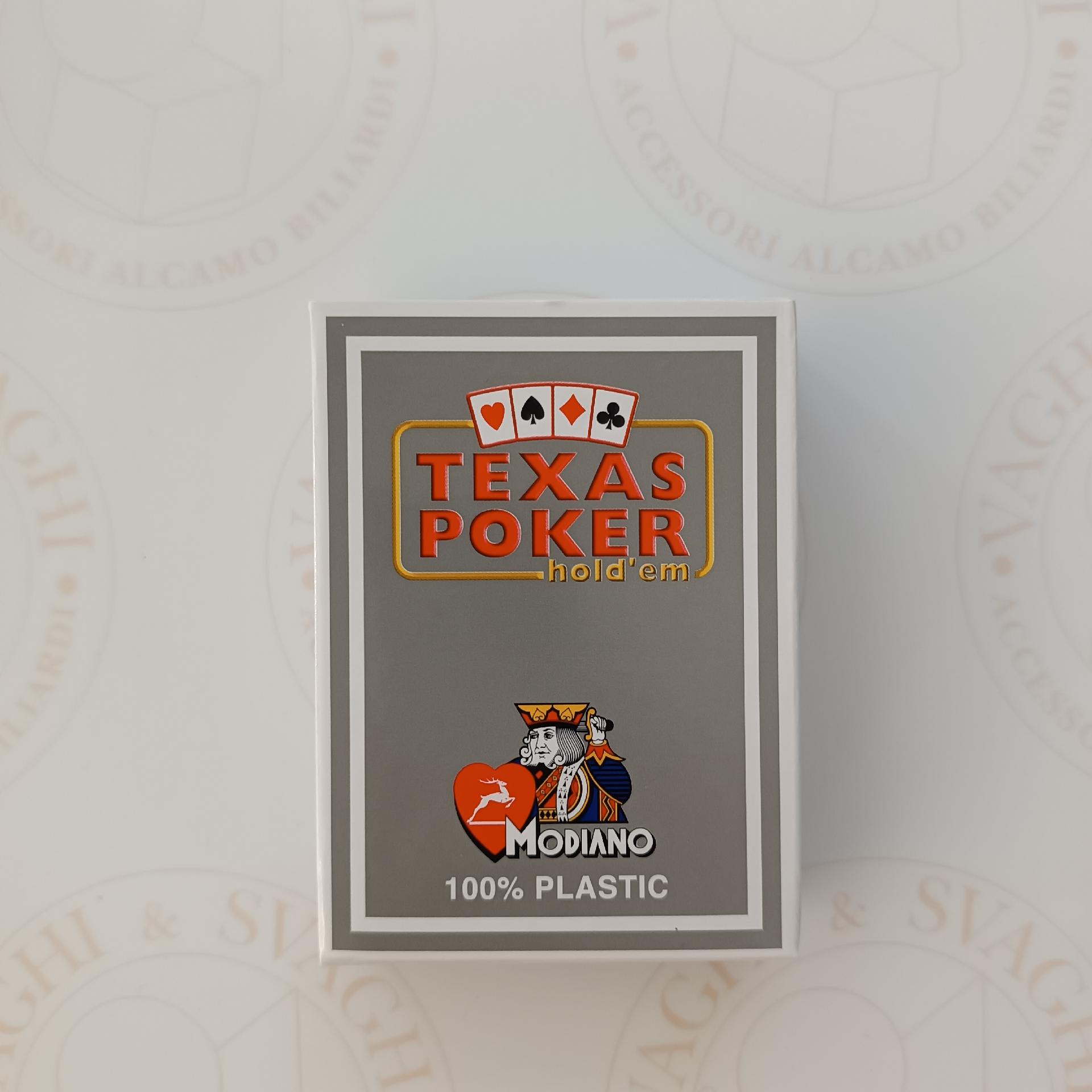 CARTE TEXAS POKER MODIANO JUMBO INDEX