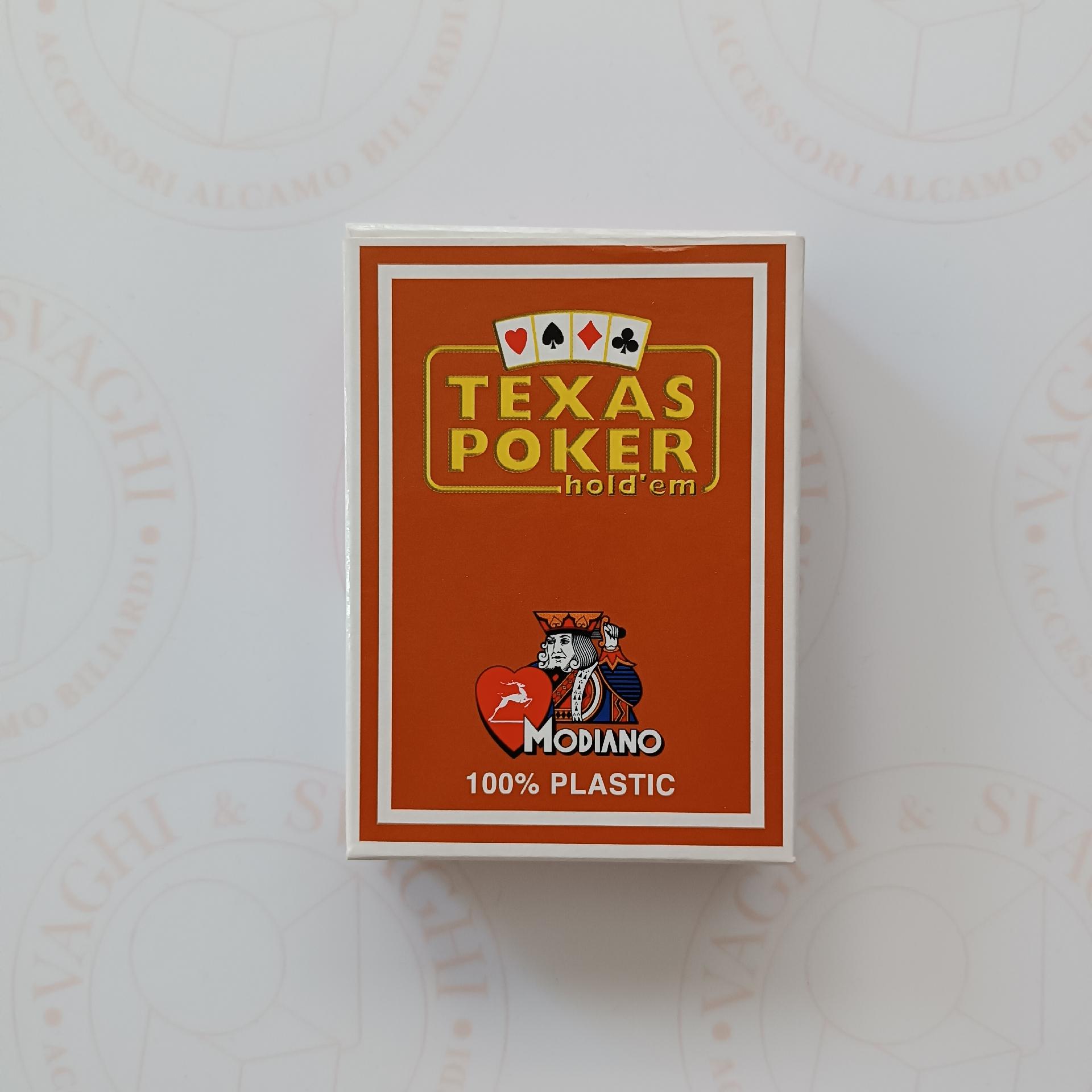 CARTE TEXAS POKER MODIANO JUMBO INDEX