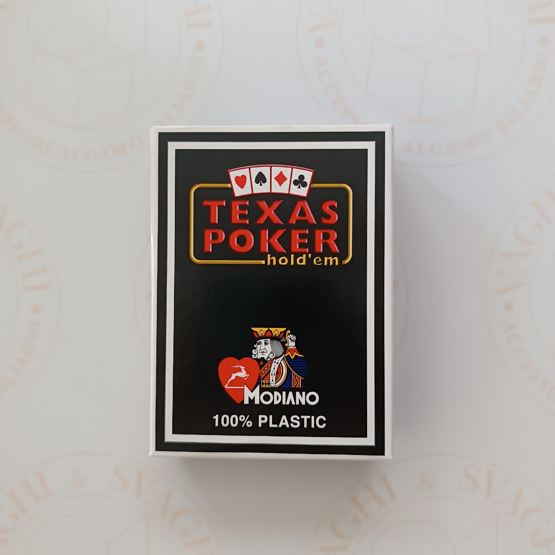 Plastové Karty 100% Modiano Texas Holdem Poker Jumbo Index - Foto 3