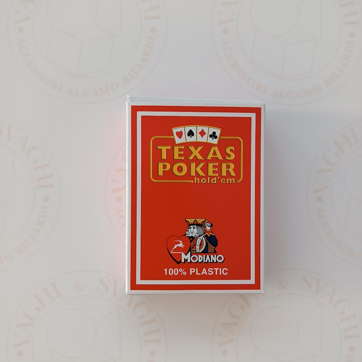 CARTE POKER MODIANO 98  DORSO BLU