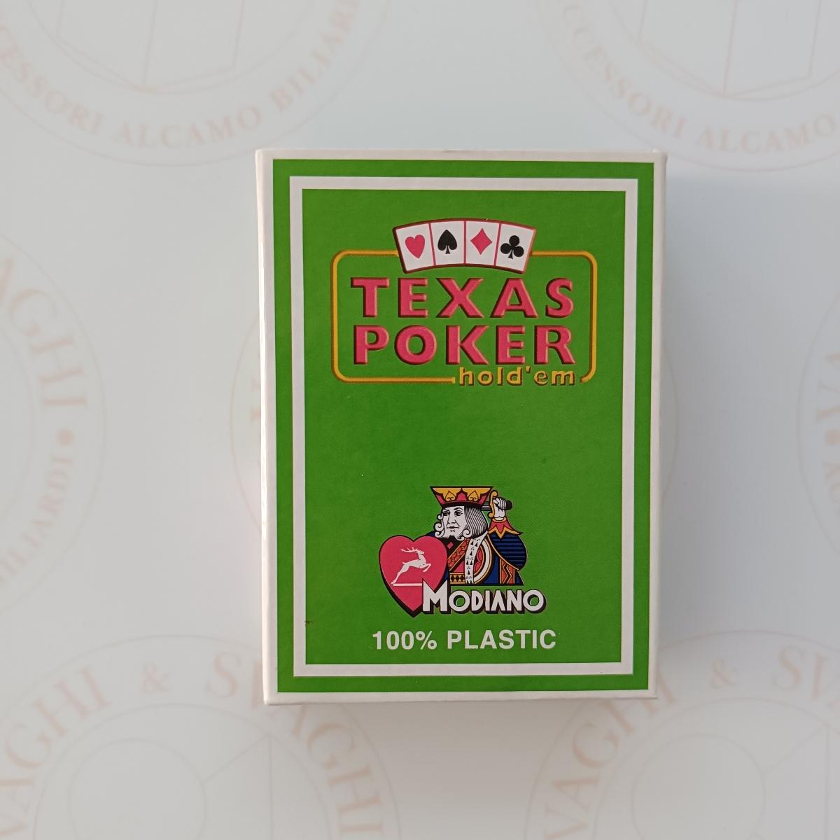 CARTE TEXAS POKER MODIANO JUMBO INDEX