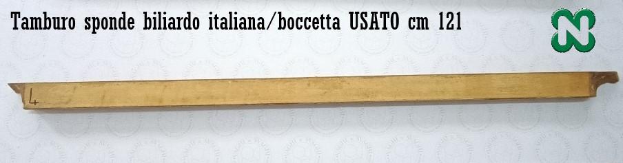 TAMBURO SPONDE BILIARDO ITALIANA/BOCCETTA NORDITALIA VARIE MISURE