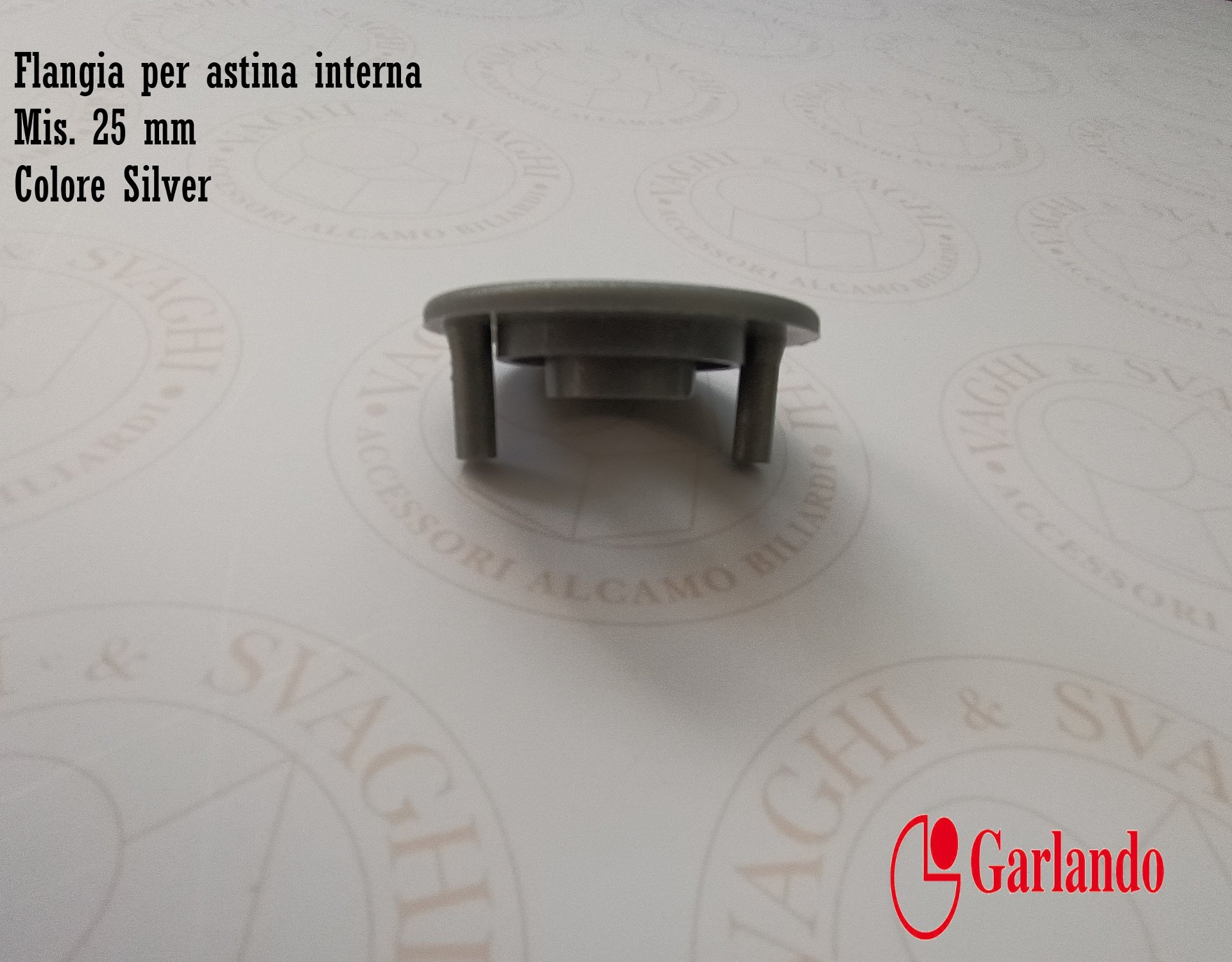 FLANGIA INTERNA GARLANDO PER ASTINA SILVER 2 MISURE