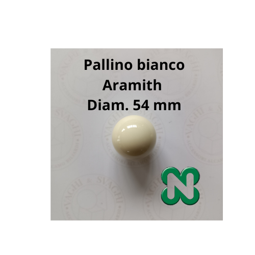 PALLINO BIANCO ARAMITH 5 DIAMETRI