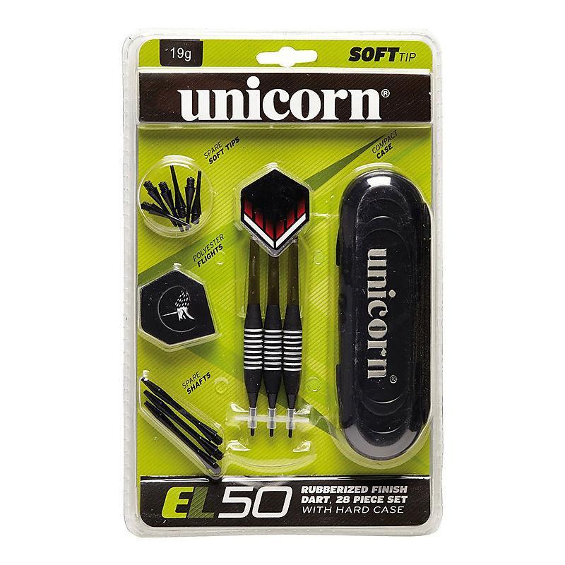 FRECCETTE PUNTA PLASTICA UNICORN COMPLETA DI CUSTODIA