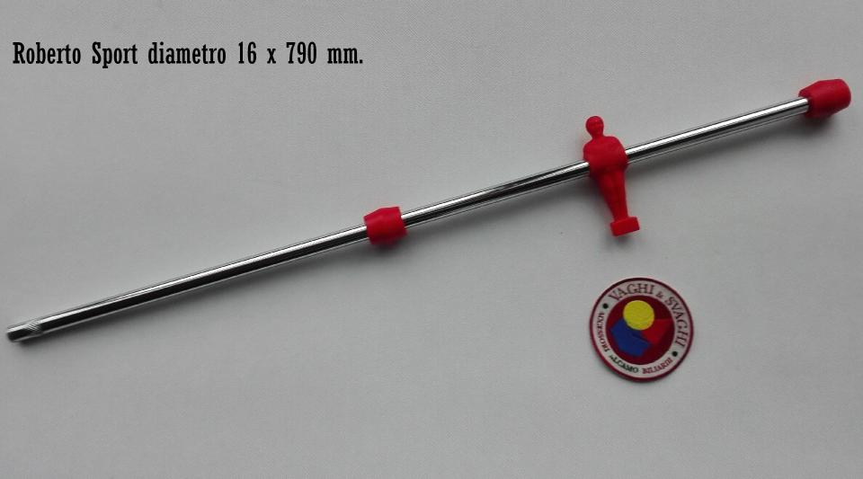 SERIE ASTE ESTERNE RIENTRANTI ROBERTO SPORT DIAM. 16 X 790 MM