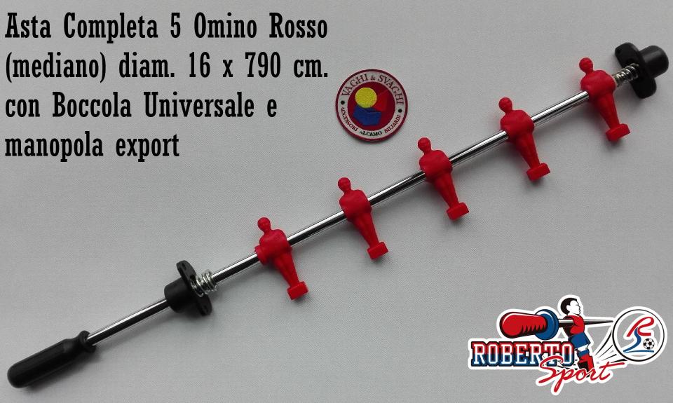 SERIE ASTE COMPLETE 16 X 790 MM ROBERTO SPORT CON BOCCOLE UNIVERSALI